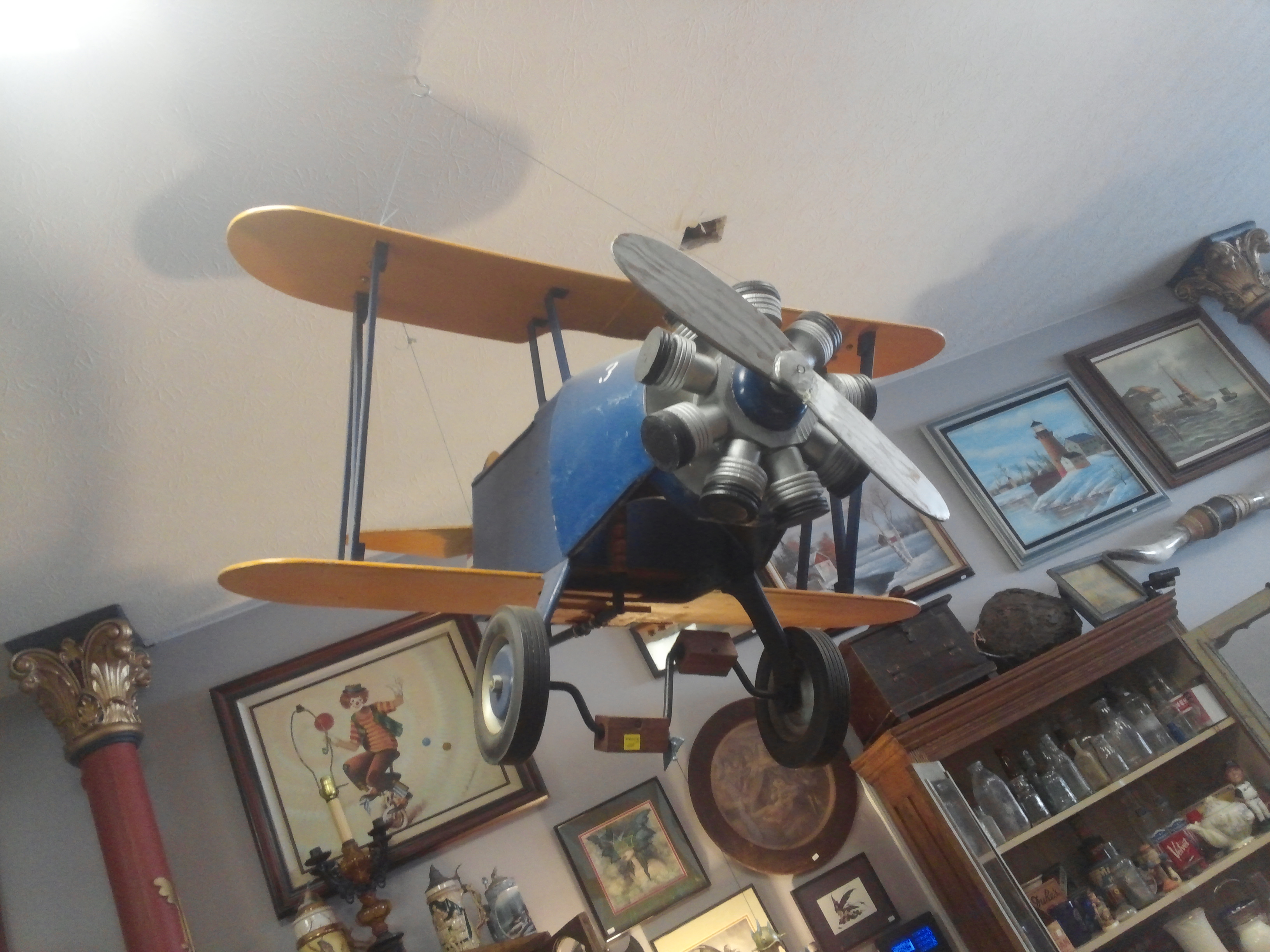 vintage pedal plane